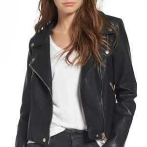 Blank NYC faux leather jacket M